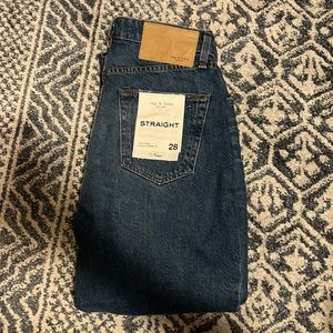 Rag and Bone Nina high rise ankle cigarette Jean